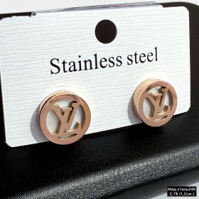 Сережки мед.сталь24К 10500 Застібка «цвяшки» (1,2см.)